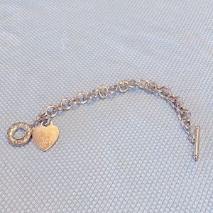 Tiffany Toggle Heart Bracket